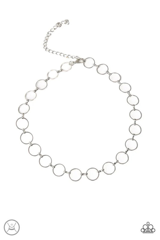 Metro Spunk - Silver Choker