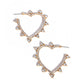Excessive Elevation - Gold Earrings