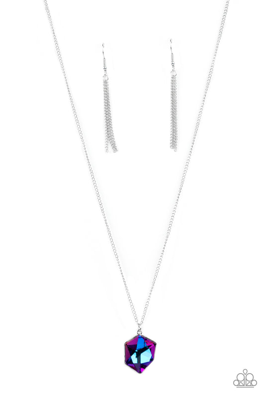 Stellar Serenity Purple Necklace Paparazzi