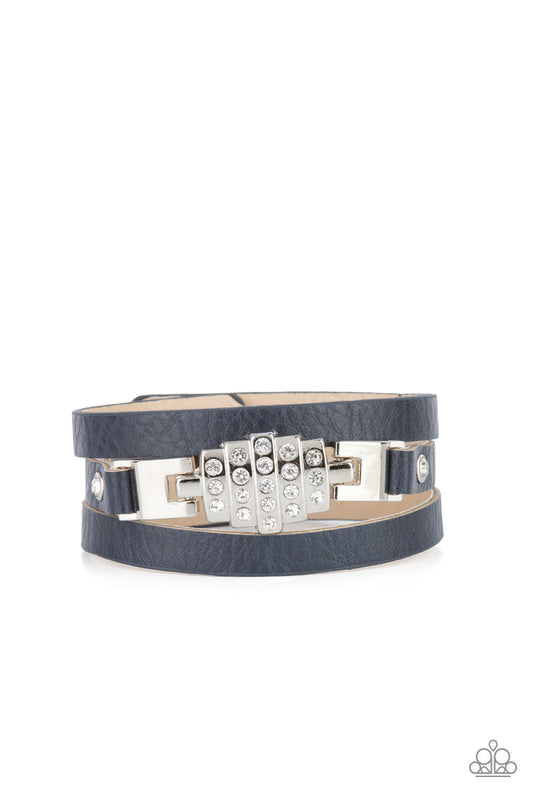 Ultra Urban Blue Wrap Bracelet