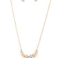 Paparazzi One Empire at a Time - Gold Necklace