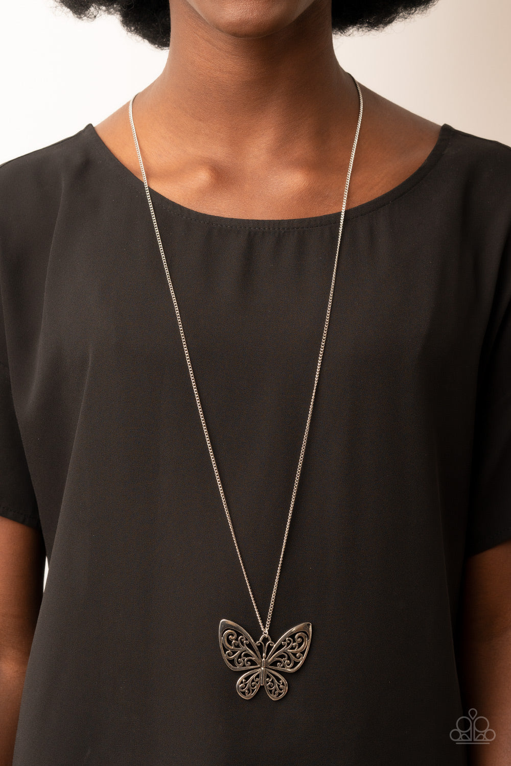 Butterfly Necklace Paparazzi