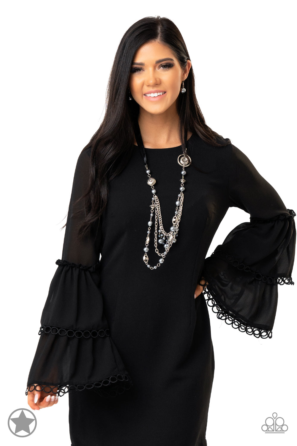 All The Trimmings Black Necklace Paparazzi