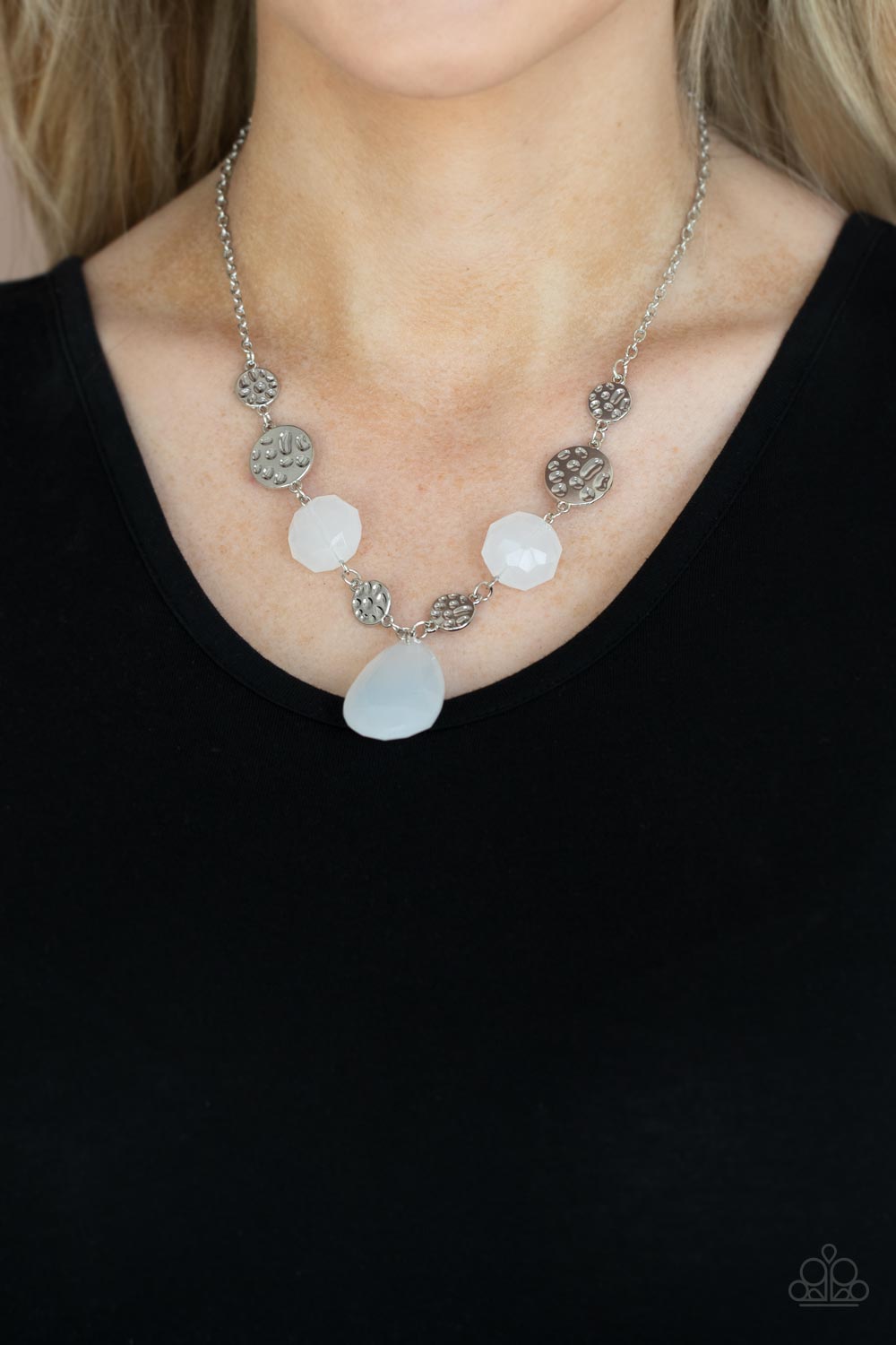 DEW What You Wanna DEW White Necklace